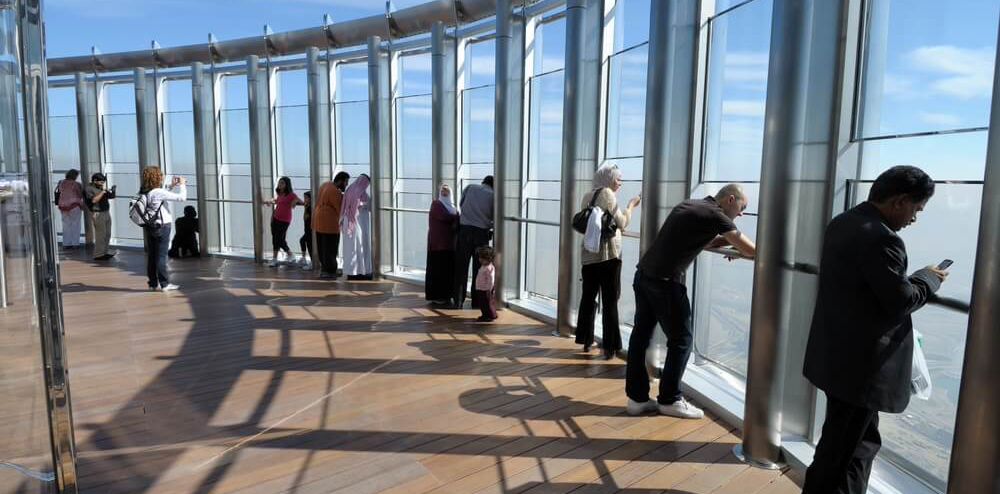 Observation Deck Level 125 + 124 (Non-prime Hours)